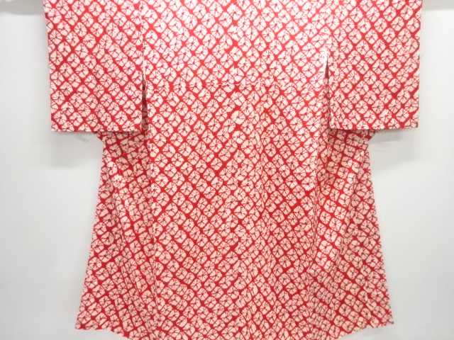JAPANESE KIMONO / ANTIQUE SHIBORIJUBAN